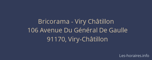 Bricorama - Viry Châtillon