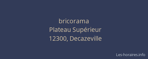 bricorama
