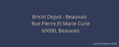 Bricot Depot - Beauvais