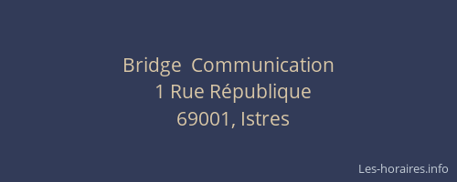 Bridge  Communication