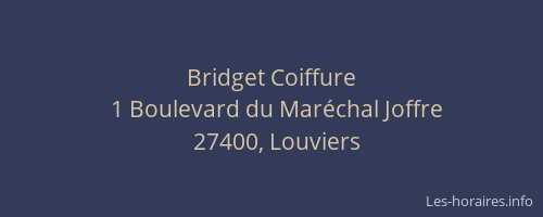 Bridget Coiffure