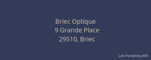 Briec Optique