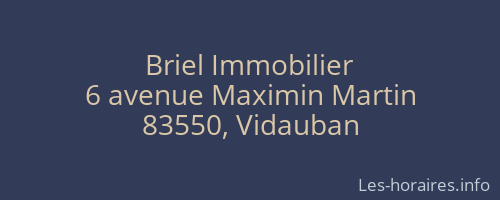 Briel Immobilier