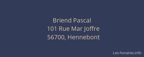Briend Pascal