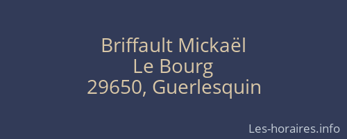 Briffault Mickaël