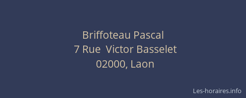 Briffoteau Pascal