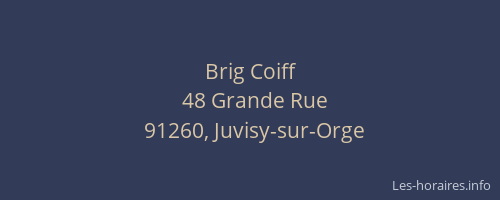 Brig Coiff