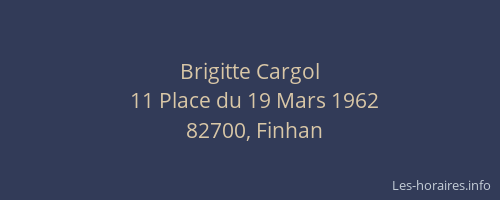 Brigitte Cargol