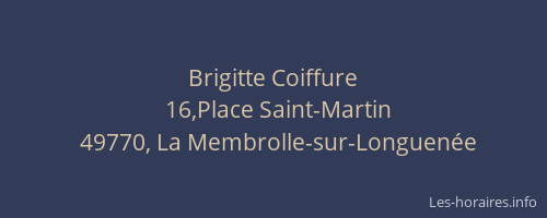 Brigitte Coiffure