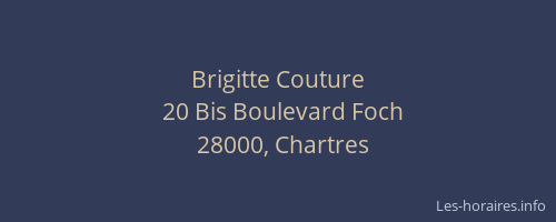 Brigitte Couture