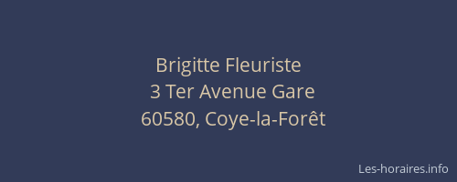 Brigitte Fleuriste
