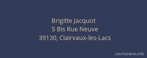 Brigitte Jacquot