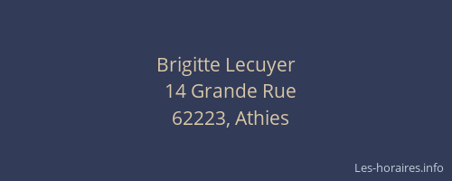 Brigitte Lecuyer