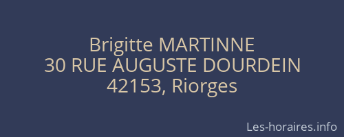 Brigitte MARTINNE