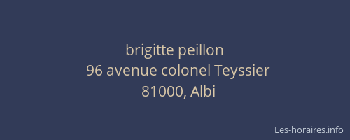 brigitte peillon