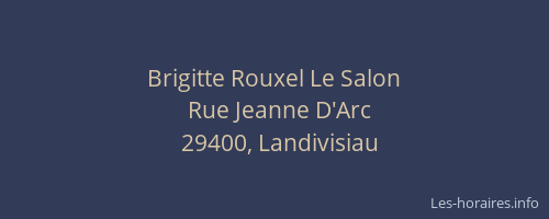 Brigitte Rouxel Le Salon