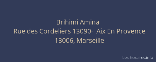 Brihimi Amina