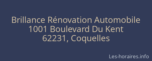 Brillance Rénovation Automobile
