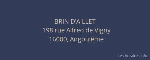 BRIN D'AILLET