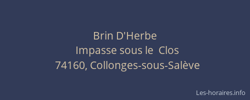 Brin D'Herbe