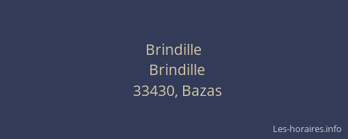 Brindille