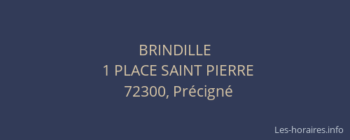 BRINDILLE