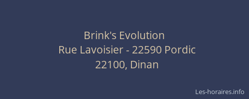 Brink's Evolution