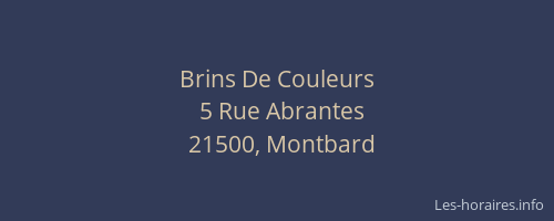Brins De Couleurs