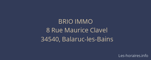 BRIO IMMO