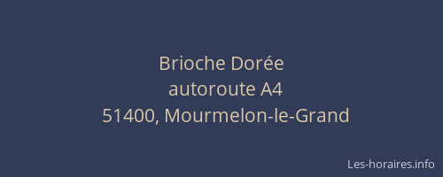 Brioche Dorée