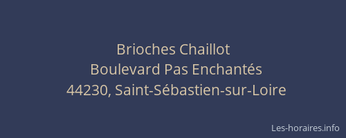 Brioches Chaillot