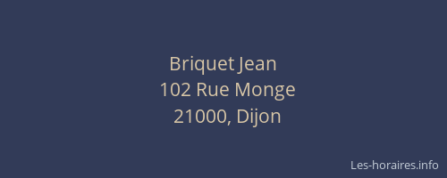 Briquet Jean