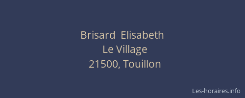Brisard  Elisabeth