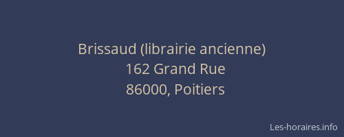 Brissaud (librairie ancienne)