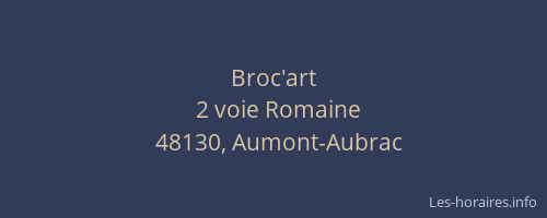 Broc'art