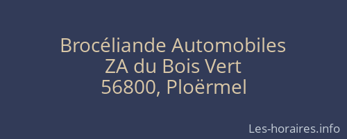 Brocéliande Automobiles