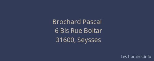 Brochard Pascal