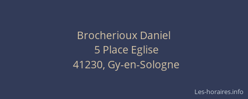 Brocherioux Daniel