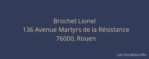 Brochet Lionel
