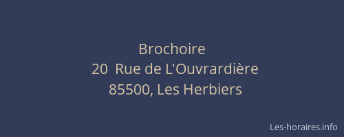 Brochoire