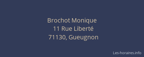 Brochot Monique