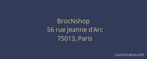 BrocNshop