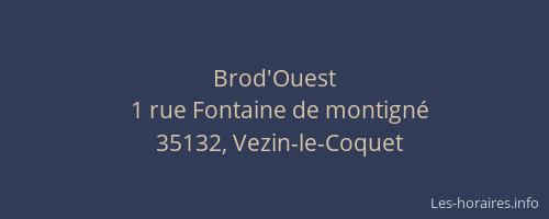 Brod'Ouest