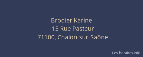 Brodier Karine