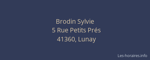 Brodin Sylvie
