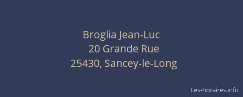 Broglia Jean-Luc