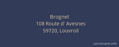 Brognet