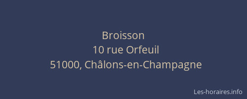 Broisson