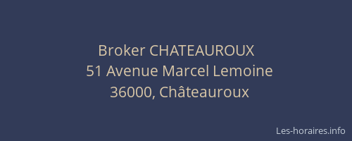 Broker CHATEAUROUX