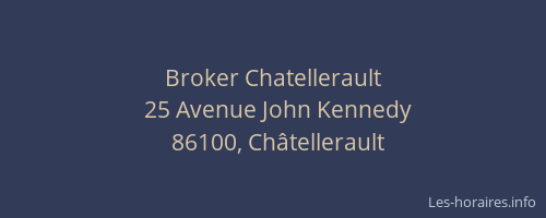 Broker Chatellerault